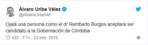  - Zancadilla del CD a Abelardo de la Espriella papá, para la gobernación de Córdoba