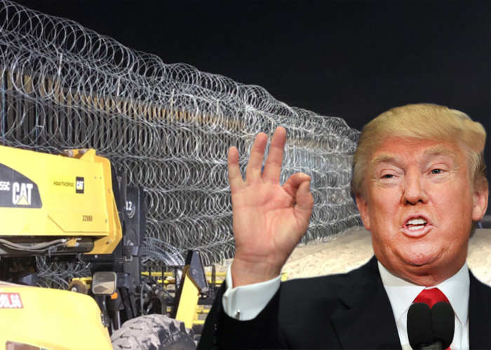 Trump y su polémico muro