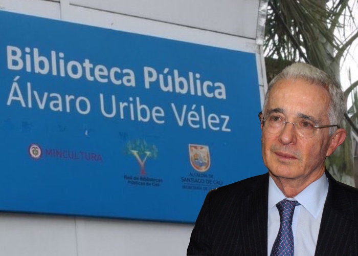 Uribe se desmarca de la biblioteca que lleva su nombre