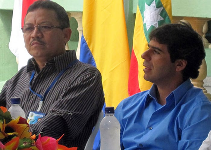 Álex Char y el gobernador Verano, los jefes de Carlos Prasca en Uniatlántico