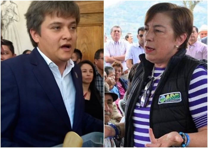 Claudia Ortiz, la directora de la ADR, resultó ave de corto vuelo