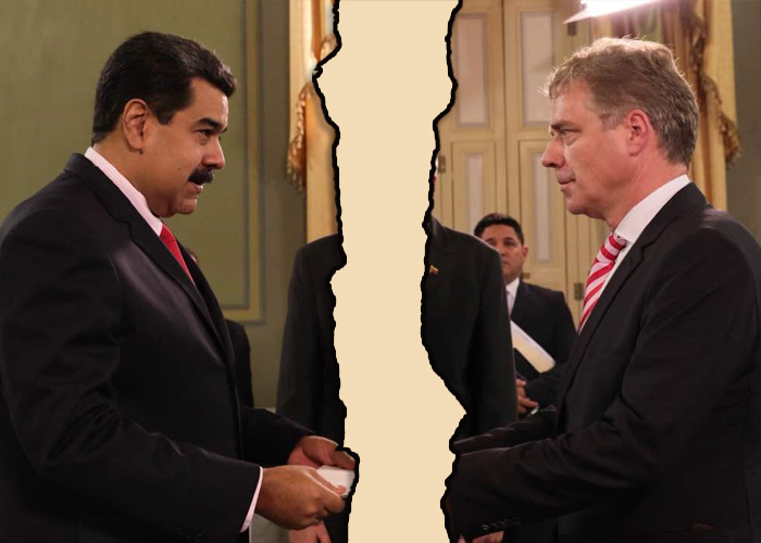 Otro embajador que sale a patadas de Venezuela