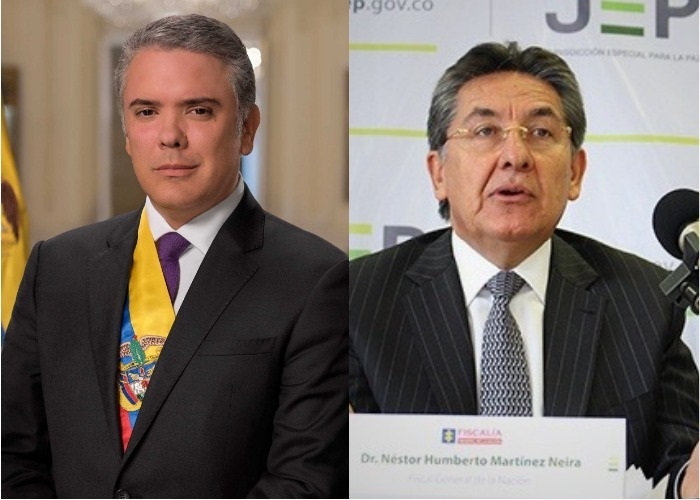 Duque se alinea con el fiscal y objetará ley estatutaria de la JEP