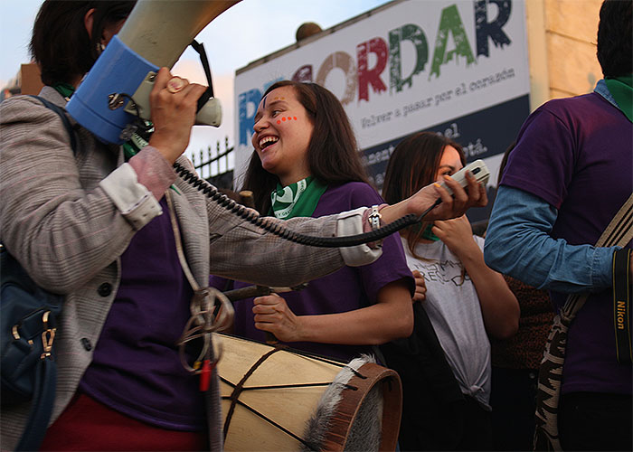 Feministas: juntas luchamos y juntas abortamos