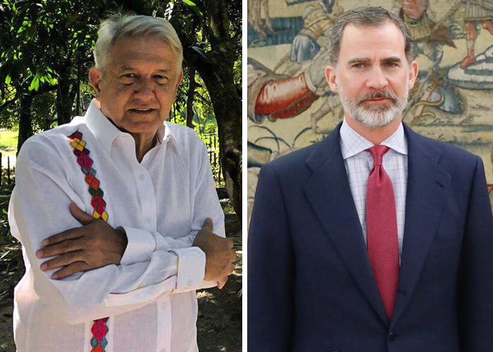 La errática carta de AMLO al rey de España