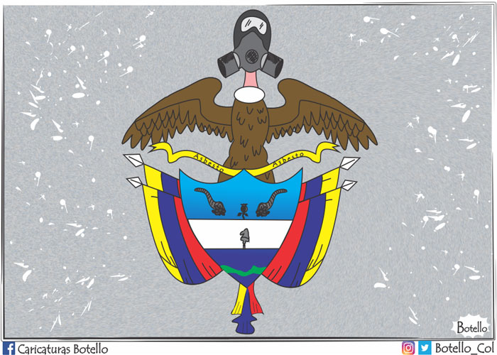 Caricatura: ¡Asbesto inmarcesible! ¡Oh, júbilo inmortal!