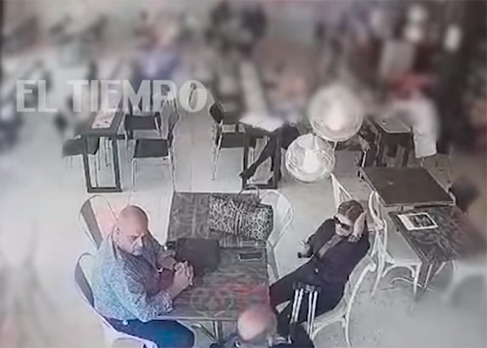 [Video] Así fue el asesinato de un hombre al norte de Bogotá