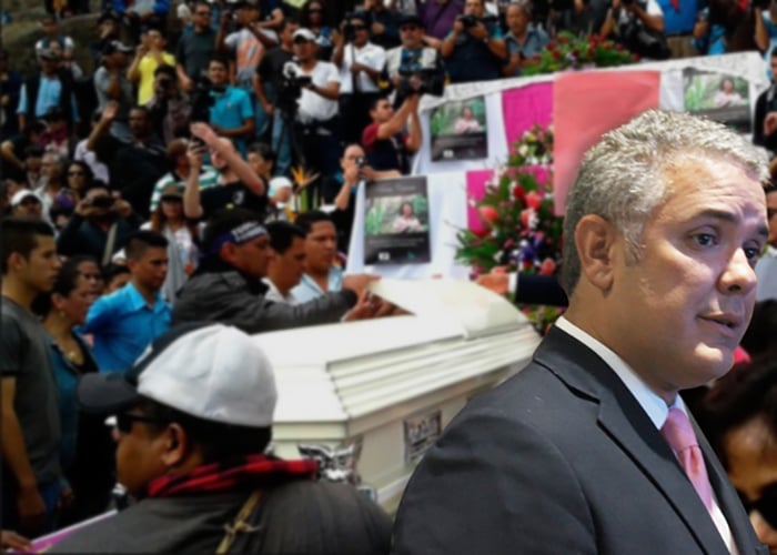 Rajada de Colombia a la hora de proteger a los defensores de DDHH