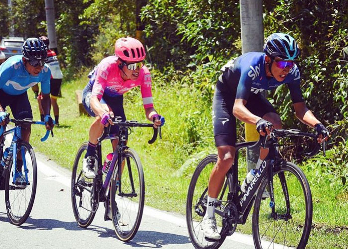 Otra victoria colombiana en las carreteras europeas