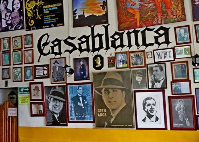 Un café en Sevilla, Cauca, con nombre de película: Casablanca