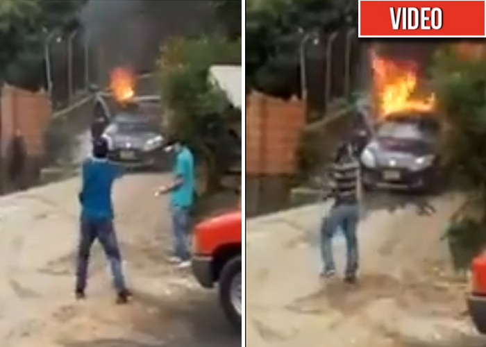 [VIDEO] A balazos se disputan las rutas de transporte en Itagüí