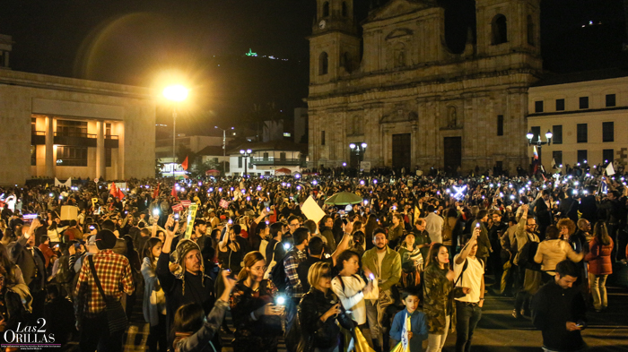  - Mucho entusiasmo, pero no tanta gente en la Marcha por la JEP
