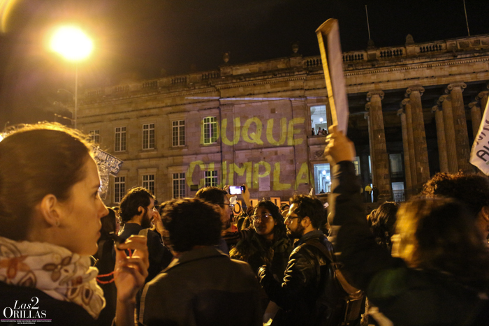  - Mucho entusiasmo, pero no tanta gente en la Marcha por la JEP