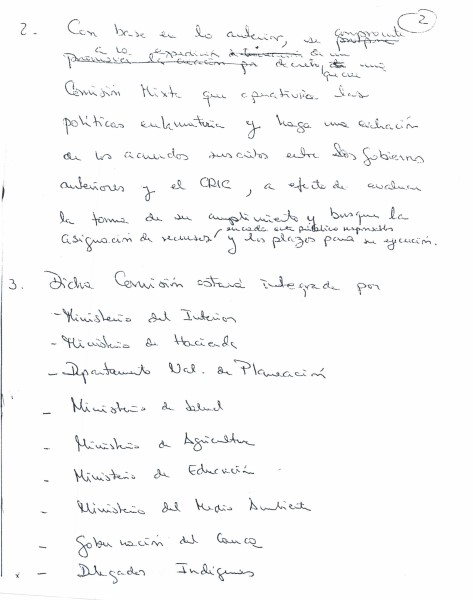 - El día que Néstor H. Martínez firmó un acuerdo con los indígenas que no se cumplió