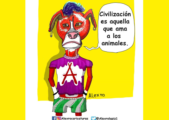 Caricatura: Fúser, el perro, opina