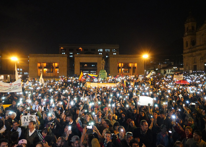 Yo me la juego por la paz, ¿y usted?