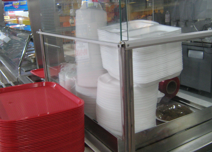 Supertiendas Olímpica, campeona del desperdicio de icopor y plástico