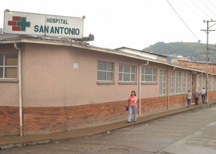 Hospital San Antonio, de Villamaría Caldas, en cuidados intensivos