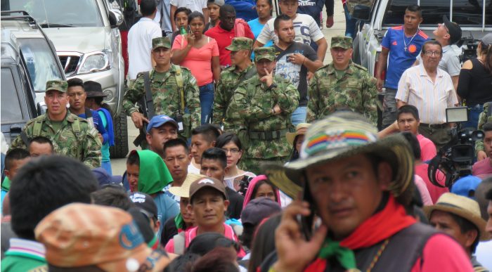  - Así vivieron los indígenas la plantada de Duque en la minga