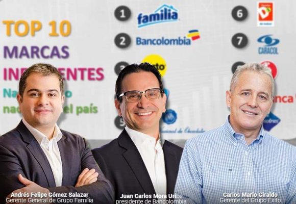 Top 10 de las marcas más influyentes de Colombia
