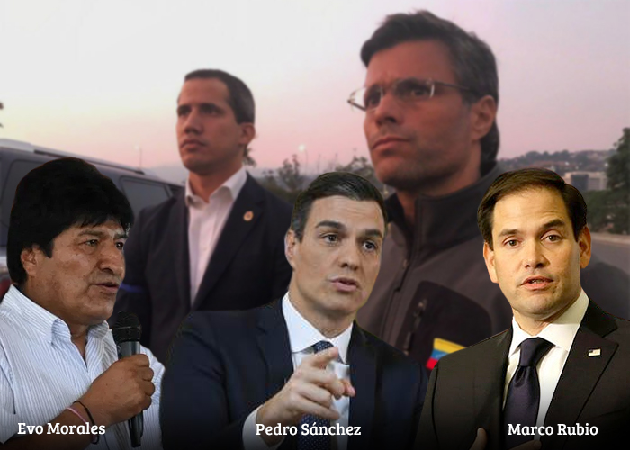 Reacciones a la situación de tensión en Venezuela