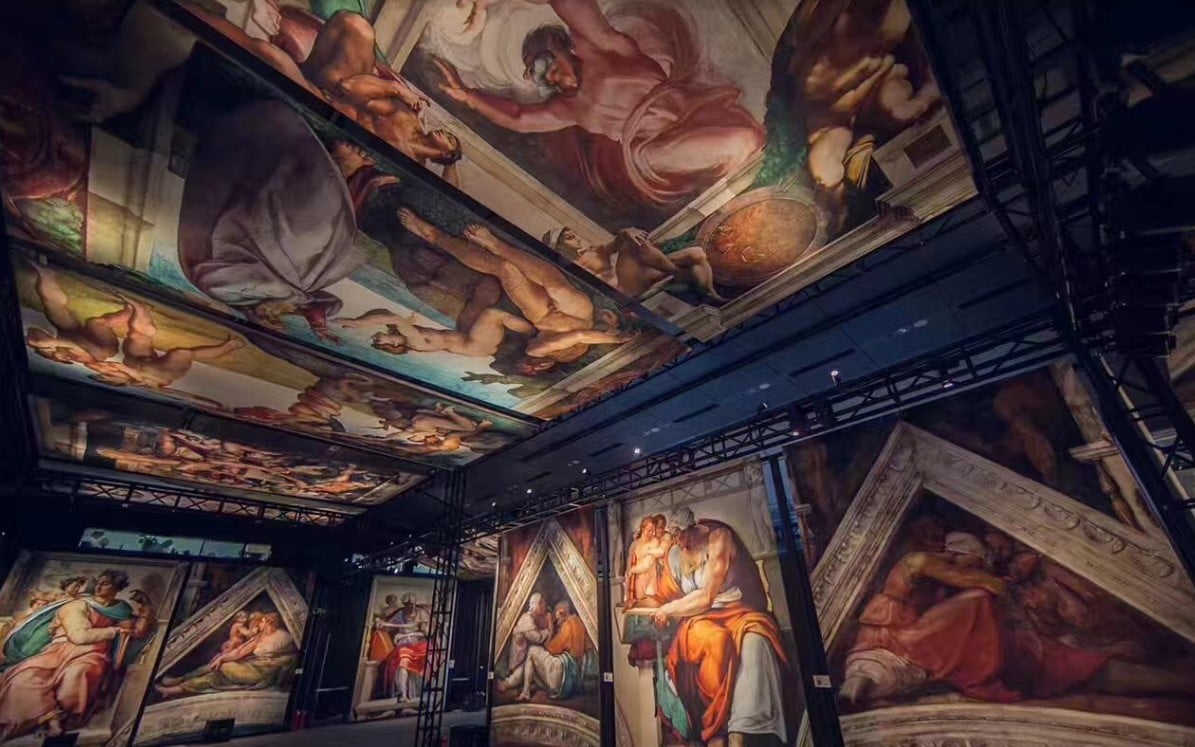 La capilla sixtina por primera vez en Bogotá