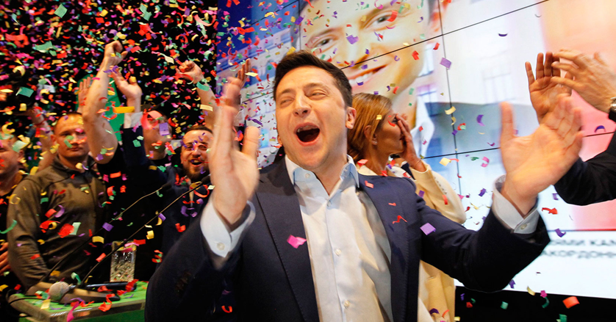 Un cómico de origen judío gana en Ucrania, uno de los países más antisemitas de Europa