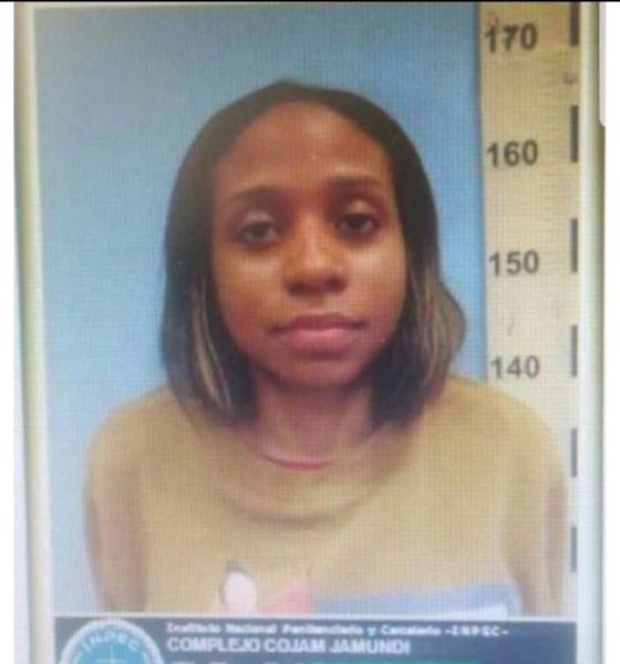  - Esta es la foto de reclusa de Jenny Ambuila