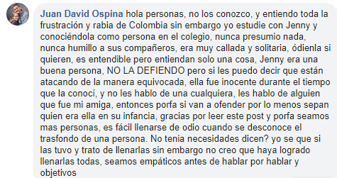  - "Era callada, inocente y solitaria. La atacan equivocados": amigo de Jenny Ambuila