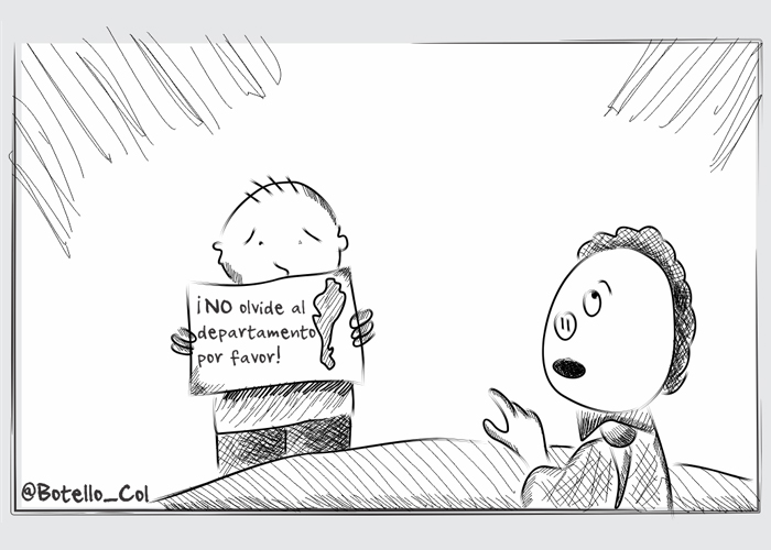 Caricatura: Presidente, no se olvide del Cesar