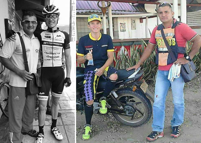 El sueño de Hans Ariza, la promesa del ciclismo: correr en honor a su padre