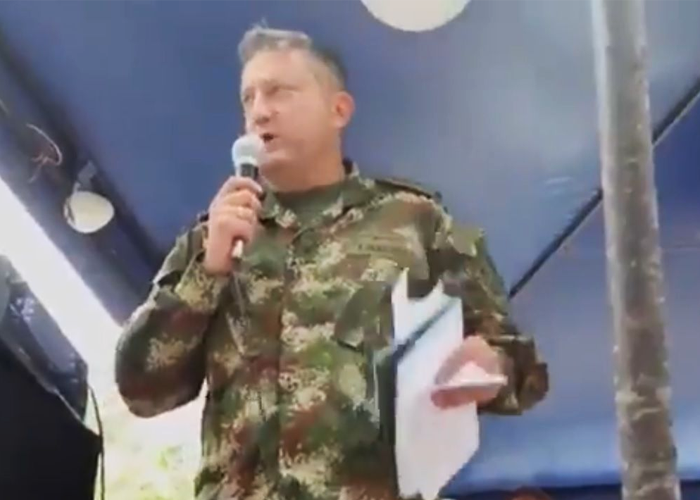 El valiente gesto del general Villegas