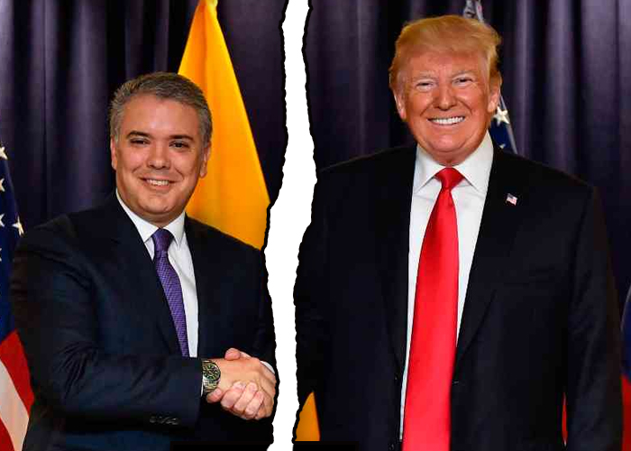 La rabia de Trump tiene un nuevo foco: Colombia y Duque