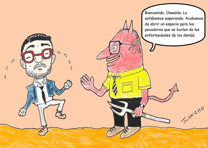Caricatura: Si Oswaldo Ortiz recibiera su merecido...