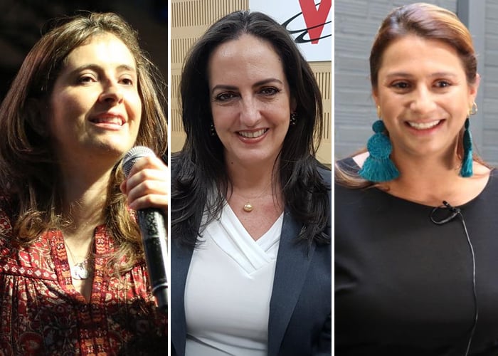 Paloma, María Fernanda y Paola, las fieles escuderas de Uribe - Las2orillas