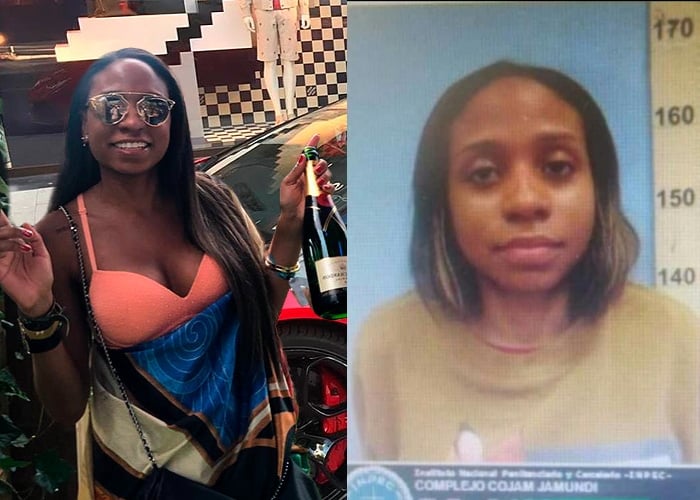 Esta es la foto de reclusa de Jenny Ambuila