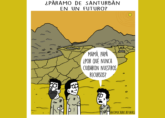 Caricatura: ¡Santurbán nos necesita!