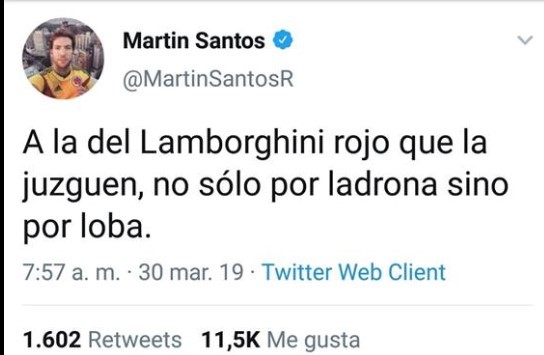  - “Se le salió el clasismo al hijo de papi y mami de Martín Santos”