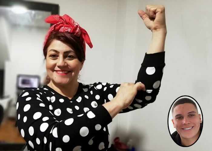 Silvia, la admirable tía de Juanfer Quintero