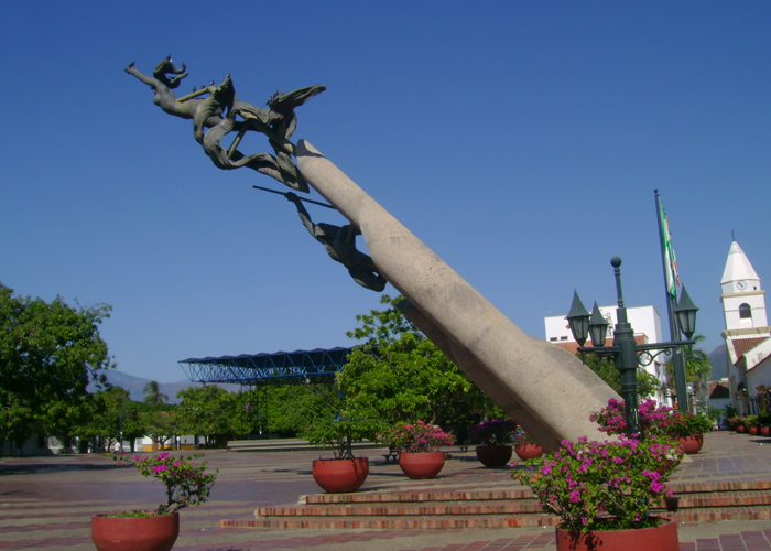 La venerable Plaza Alfonso López de Valledupar