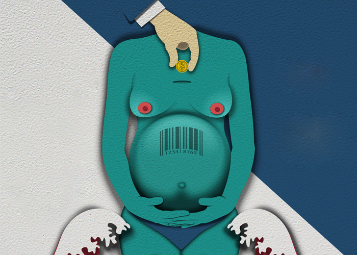 Una exploración artística sobre la mercantilización de la maternidad