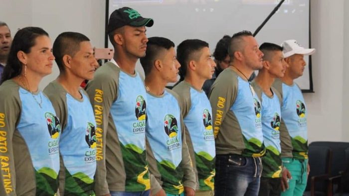  - Equipo de rafting de exguerrilleros viaja al mundial con espaldarazo de Coldeportes