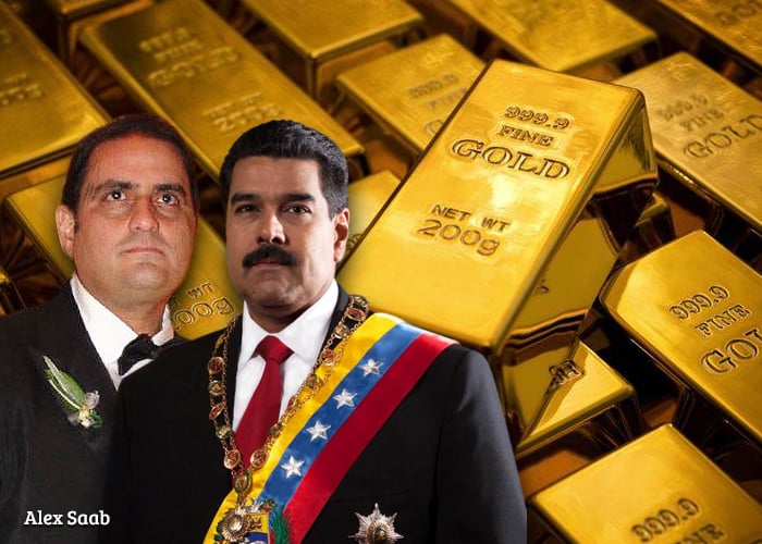 La obsesión por el oro de Nicolás Maduro y su socio colombiano Álex Saab