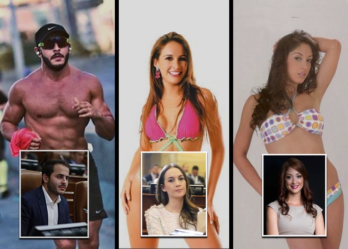 Top 5 de los congresistas más sexys de Colombia