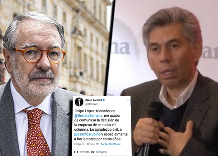 Semana cancela la columna de Daniel Coronell