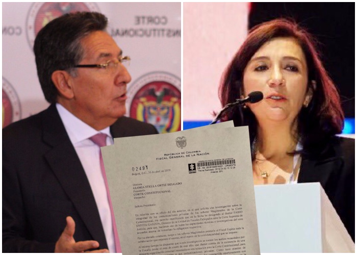 El fiscal Martínez toma las riendas de las chuzadas a la Corte Constitucional