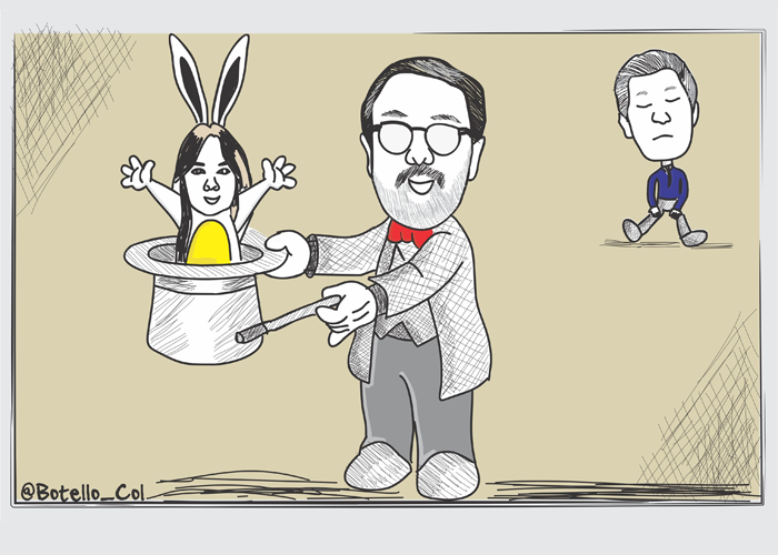 Caricatura: ¡Magia, magia!