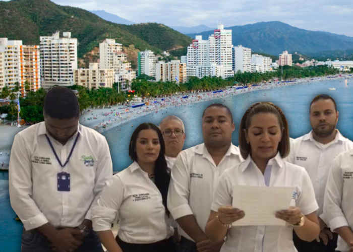 Secretarios de Alcaldía de Santa Marta, en huelga de hambre