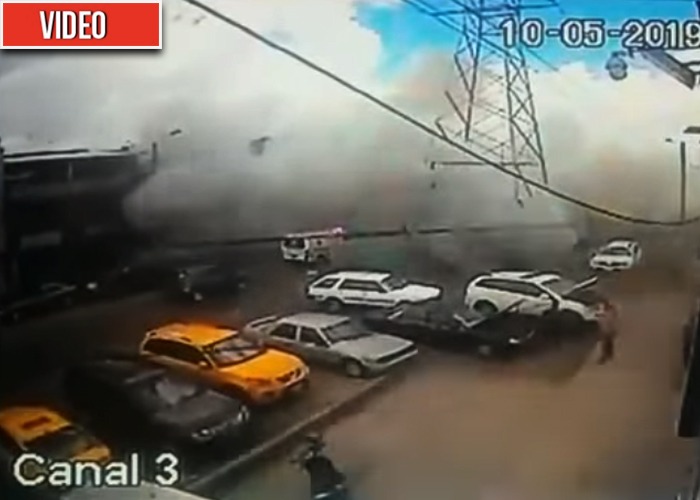 [VIDEO] Así fue la explosión que acabó con la vida de 4 personas en Bogotá