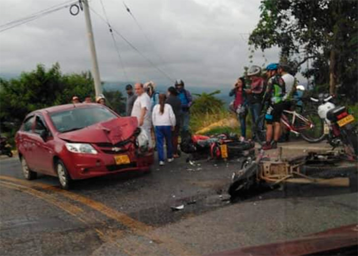 [VIDEO] Conductor borracho mata a motociclista